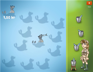 Det er tid til at fordre søløverne, men ikke alle er sultne! Zoo